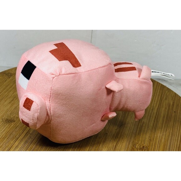 Minecraft Pink PIG 6" Plush Stuffed Animal Toy Mojang - Picture 4 of 4